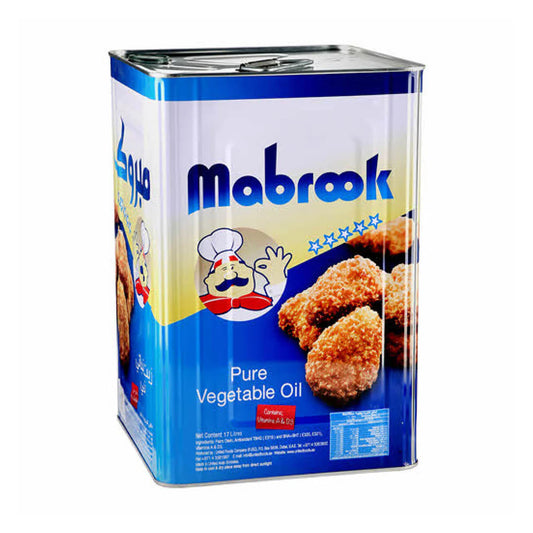Mabrook Vegetable Oil – 17L | Cooking & Frying Oil