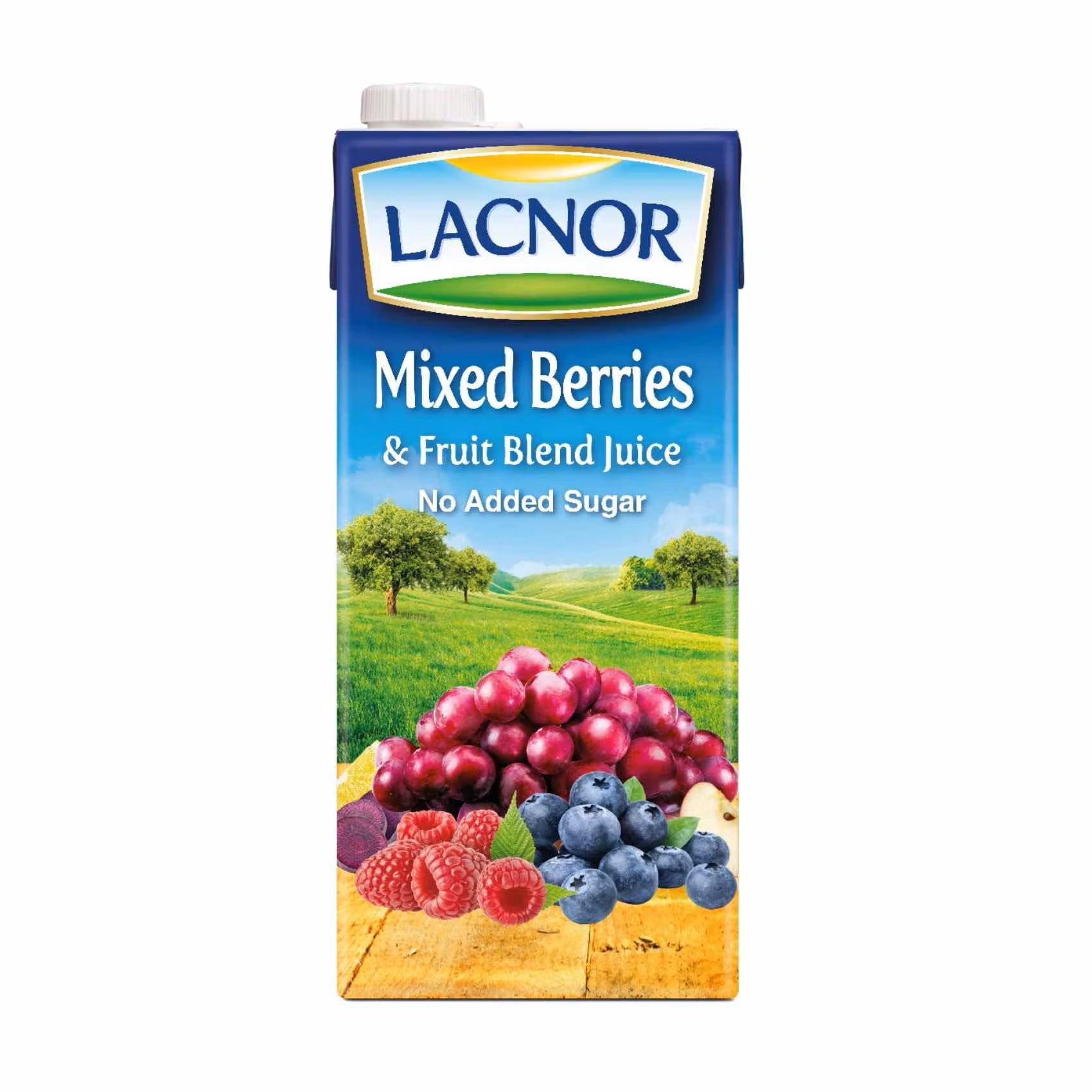 Lacnor Mixed Berry Juice - 1L