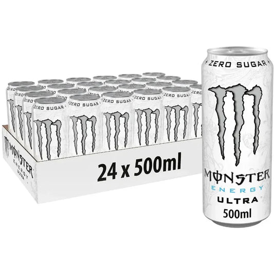 Monster Energy Ultra (Zero Ultra White – 24 x 500ml)