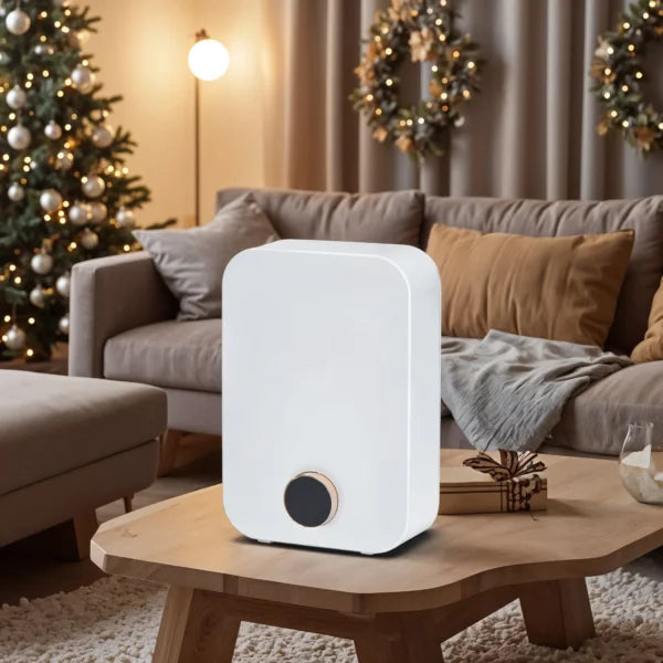 Smart Scent Diffuser 170ml – Aroma Oil Included, White & Black