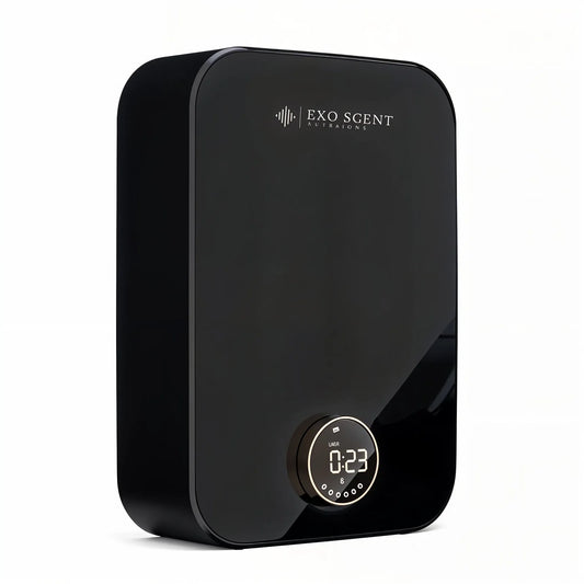 Smart Scent Diffuser 170ml – Aroma Oil Included, White & Black