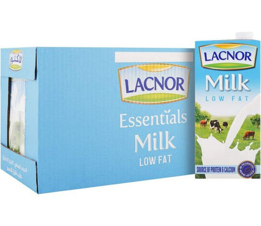 Lacnor Half Cream Milk (1Ltr x 12)